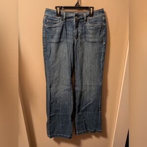 White House Black Market Blanc Jeans Size 8R